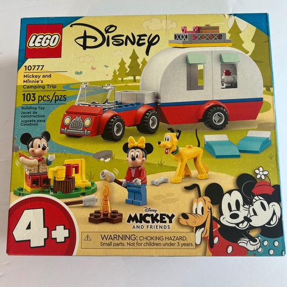 LEGO Disney Mickey & Minnie's Camping Trip 103 piece set (new) - Picture 1 of 4